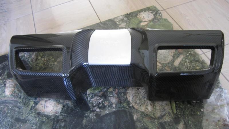  porche turbo s carbon fiber air filter cover - genuine oem part - reduced price