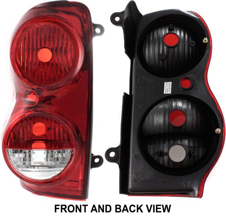 Tail light brake lamp rear lens & housing driver's left side lh