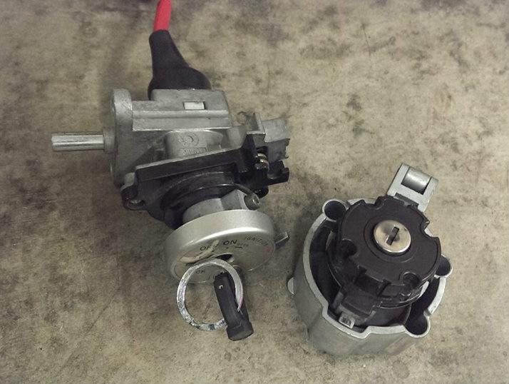 2010 yamaha zuma 125 lock set with 1 key