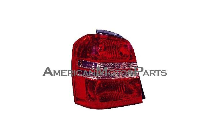 Eagleeye driver & passenger replacement tail light lamp 01-03 toyota highlander