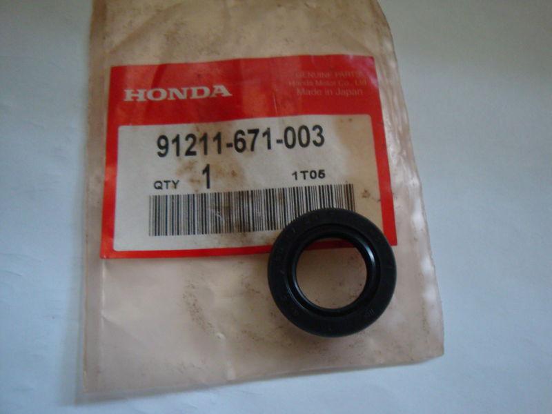 Nos honda 1980-2002 cr80r 2003-2007 cr85hr oil seal 91211-671-003