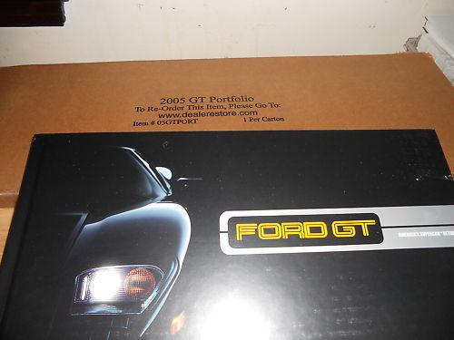 2005 ford gt owners portfolio book new original ford