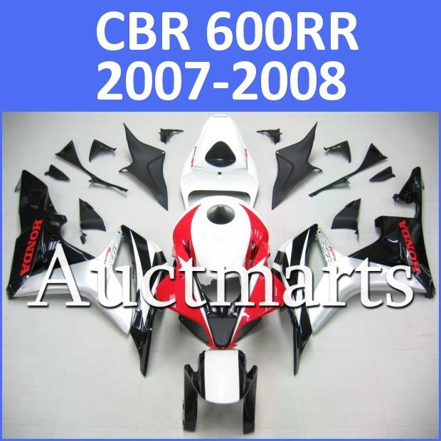 Fit honda 07 08 cbr600rr cbr 600 rr 2007 2008 fairing kit abs plastics h39 d13