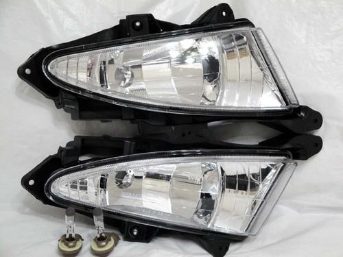 Tyc 2007 2008 2009 elantra fog light lamp rl h one pair w/light bulb new