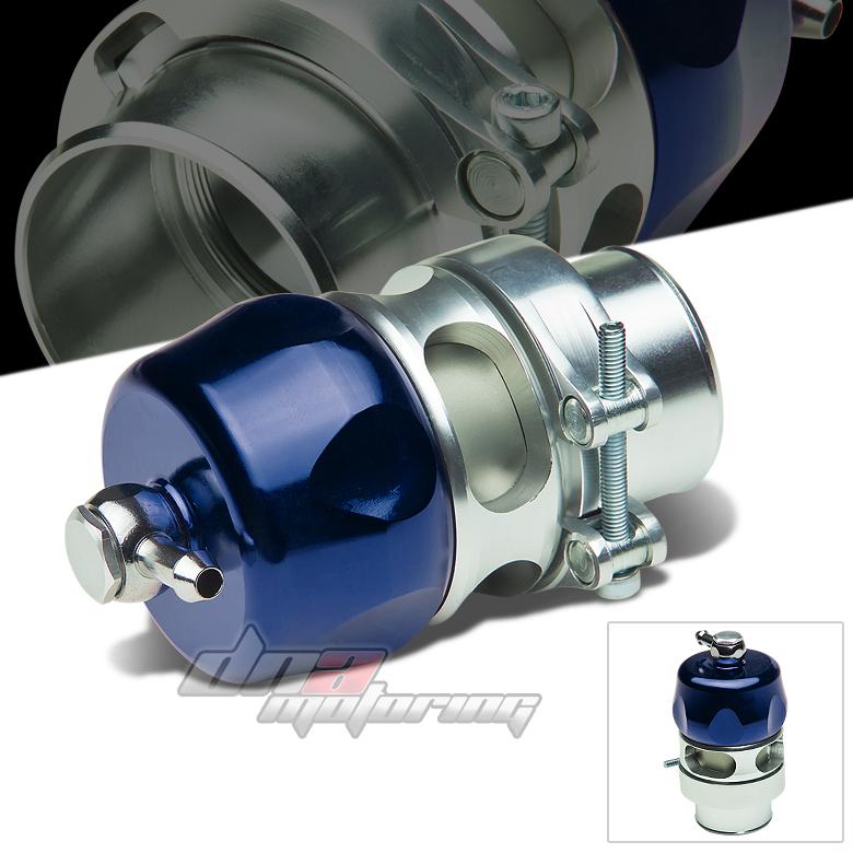 30psi 38mm turbo/turbocharger/intercooler blue aluminum blow off valve psi bov