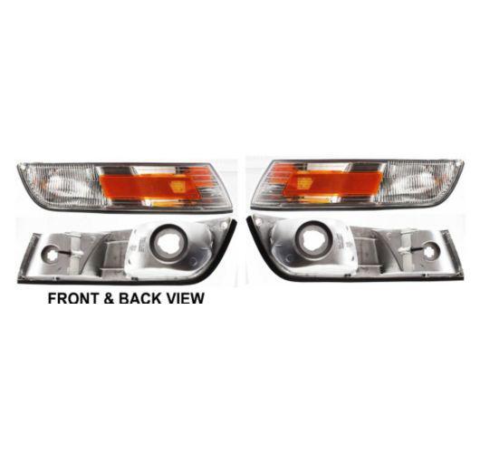 95-97 mercury grand marquis marker signal blinker corner parking light pair set