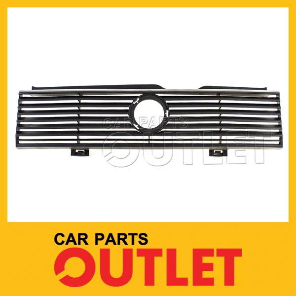 1982-1988 vw scirocco front grille shell vw1200126 unprimed raw black bar shell