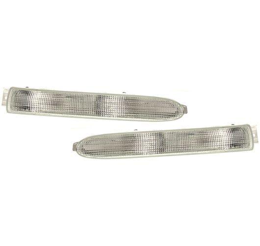 New pair set park signal marker light lens housing dot 96-00 town & country van