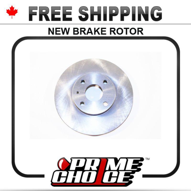 1 premium new disc brake rotor for front fits left driver / right passenger side