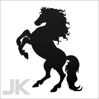 Decals sticker horse farm meadow horses turf races ranch cowboy 0502 x43zz