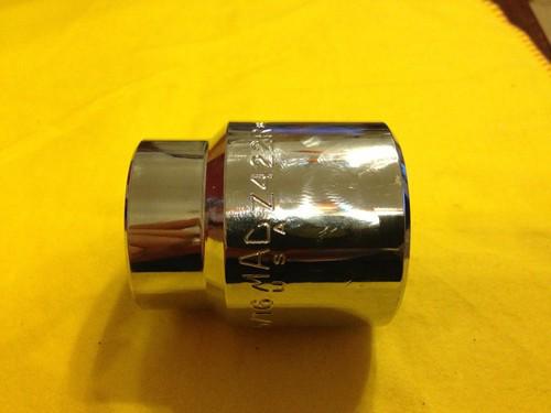 Mac tools 3/4 drive 1 5/16 chrome shallow socket 12 point new