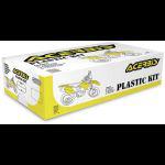 Acerbis 2198013711 full plastic kit orig wht '13 yam