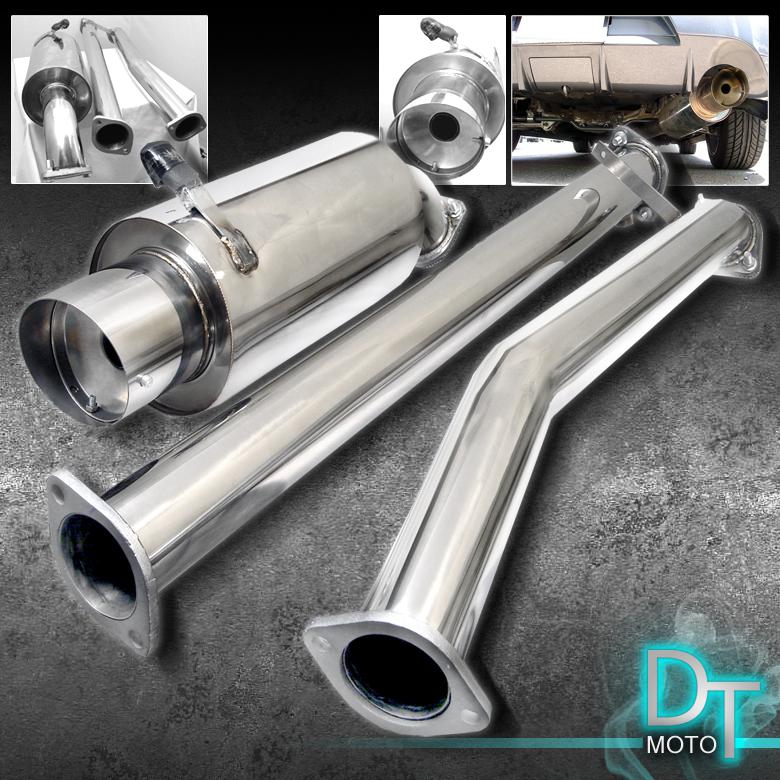 03-06 lancer evo8 evolution evo8 evo9 stainless steel catback exhaust system