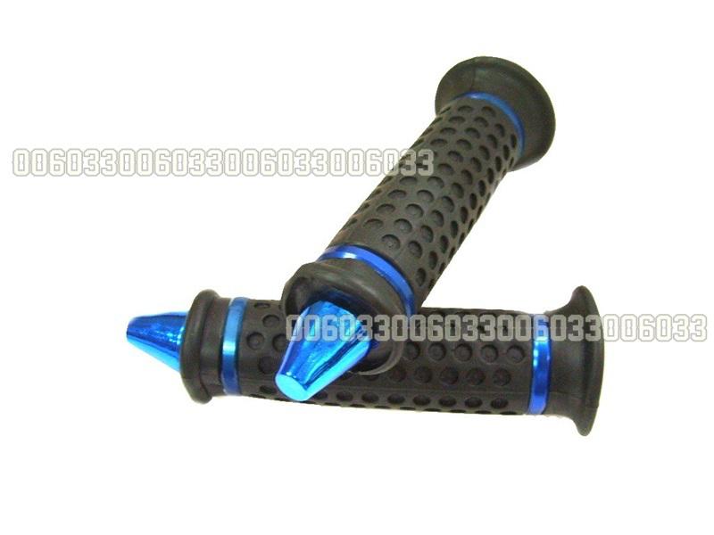 Hand grip fit for honda ruckus zoomer scooter nps50 blue black hb-43