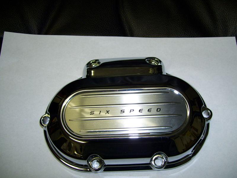  harley chrome transmission  side cover or clutch  release 37133-11 new