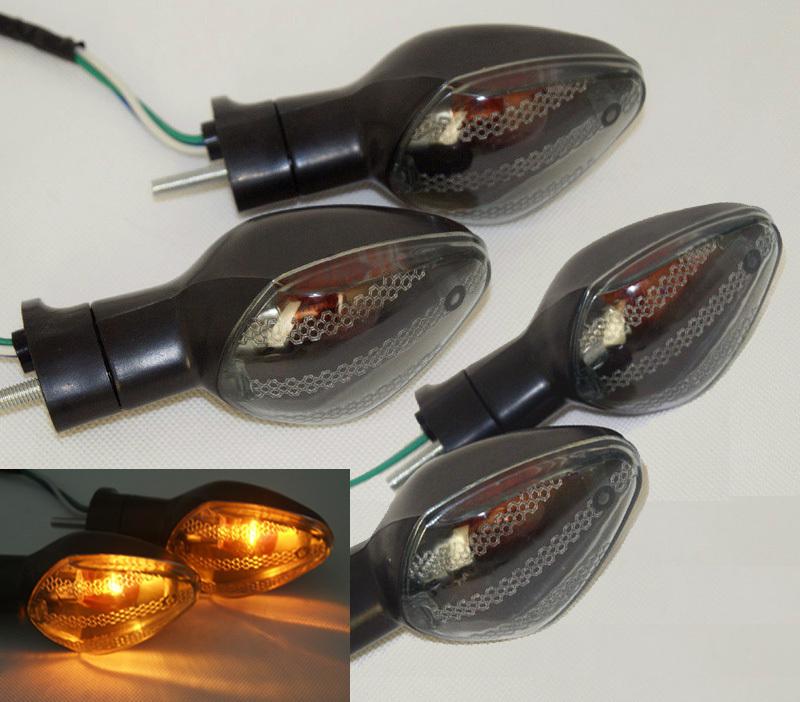 Front rear turn signals light smoke honda cbr 600rr 2007-2013 / 1000rr 2008-2013