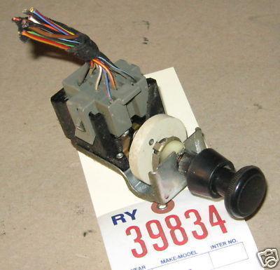 Mercury 92 topaz headlight head light/lamp switch 1992