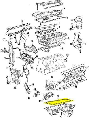 Bmw 11131437237 genuine oem factory original oil pan gasket