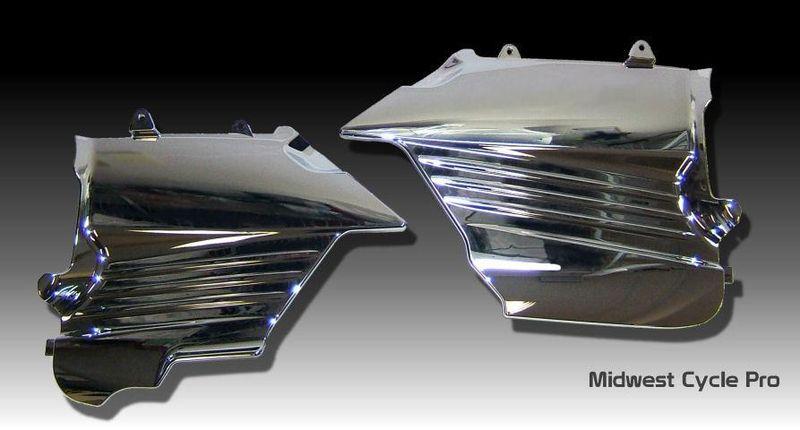 Chrome lower engine side covers goldwing gl1500 1500