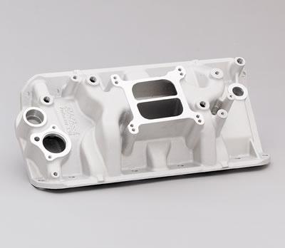 Performer intake manifolds square bore flange 2131 edelbrock -  ede2131