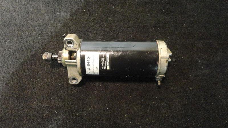 Starter motor assy #818445 3, 1998 mercury 250hp efi 3.0l outboard motor