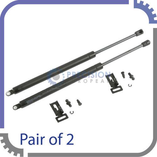 (2) tailgate shocks | rear liftgate tail gate hatch damper door arm prop rod