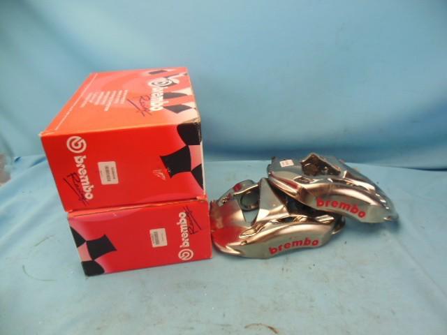 New brembo intermediate 4 piston front brake calipers pn #xa69403 & 04 nascar