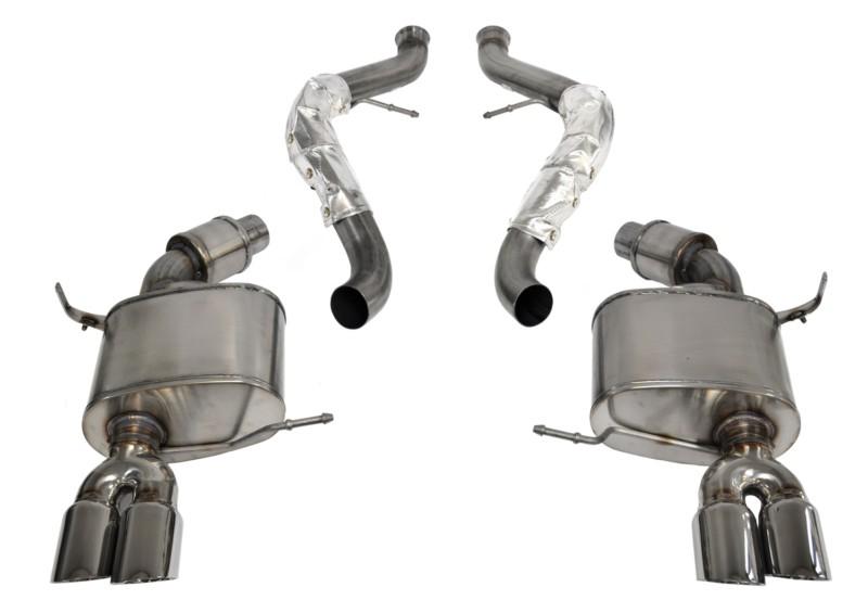 Corsa performance 14568 sport cat-back exhaust system 09-12 m3