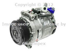 Mercedes w211 w219 a/c compressor w/ clutch denso oem new + 1 year warranty