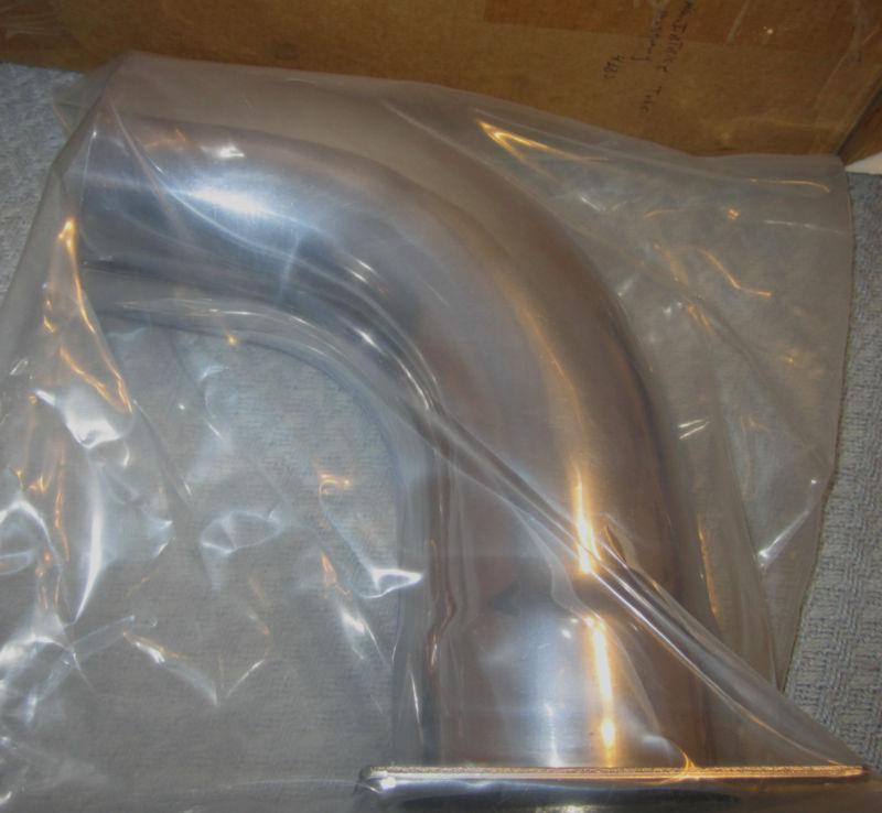 3.5' o.d. air intake chrome tube custom  