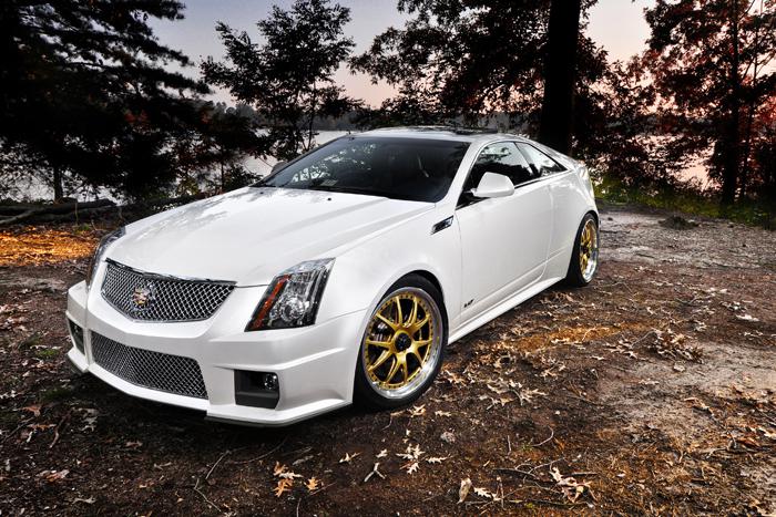 Cadillac white cts-v sport coupe ctsv hd poster print multiple sizes available