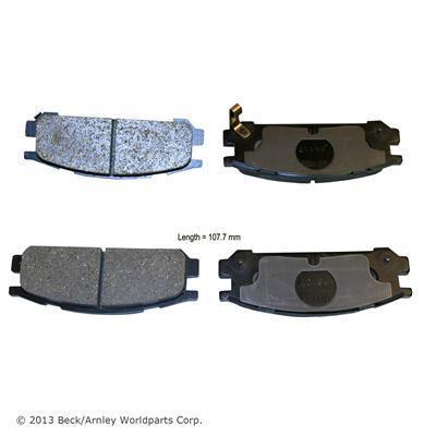 Beck/arnley 082-1378 disc brake pad subaru legacy