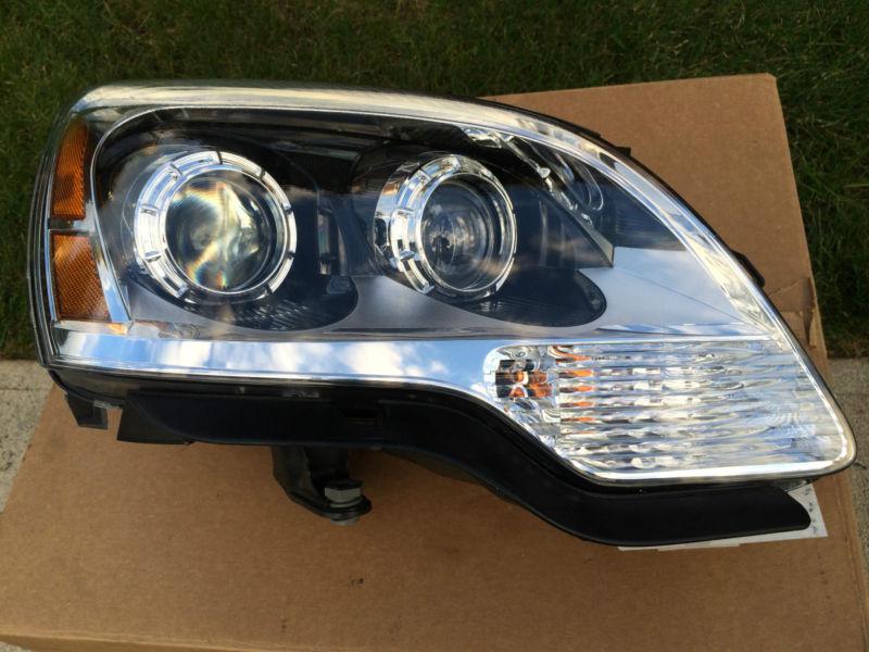 07 09 10 11 12 acadia rs xenon headlight 25964276 complete free shipping