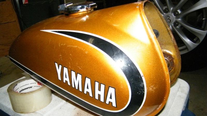 Gas tank for a 1974 yamaha dt 125 fuel tank dt125 