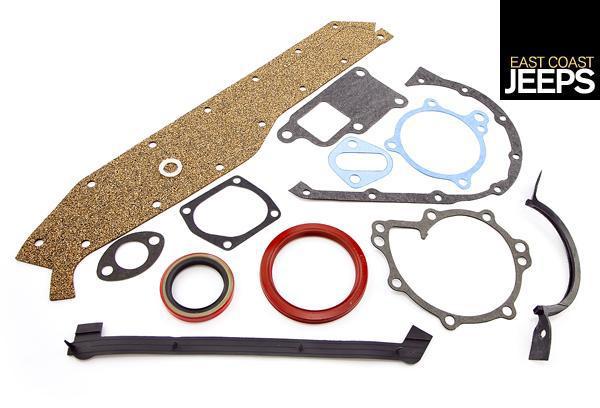 17442.01 omix-ada gasket set lower 2.5l, gm 80-83 jeep cj models, by omix-ada