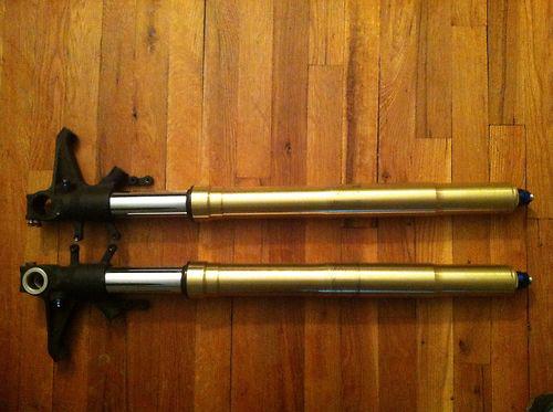 04-05 2004 2005 suzuki gsxr600 gsxr 600  front shocks forks suspension front end