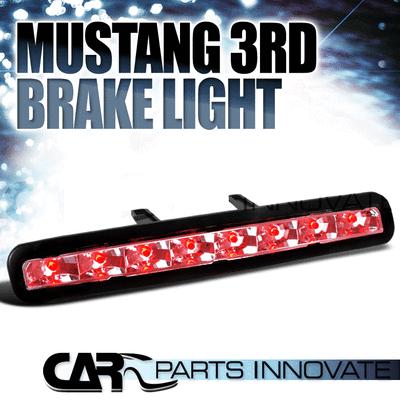 2005-2009 ford mustang clear led 3rd brake light stop lamp