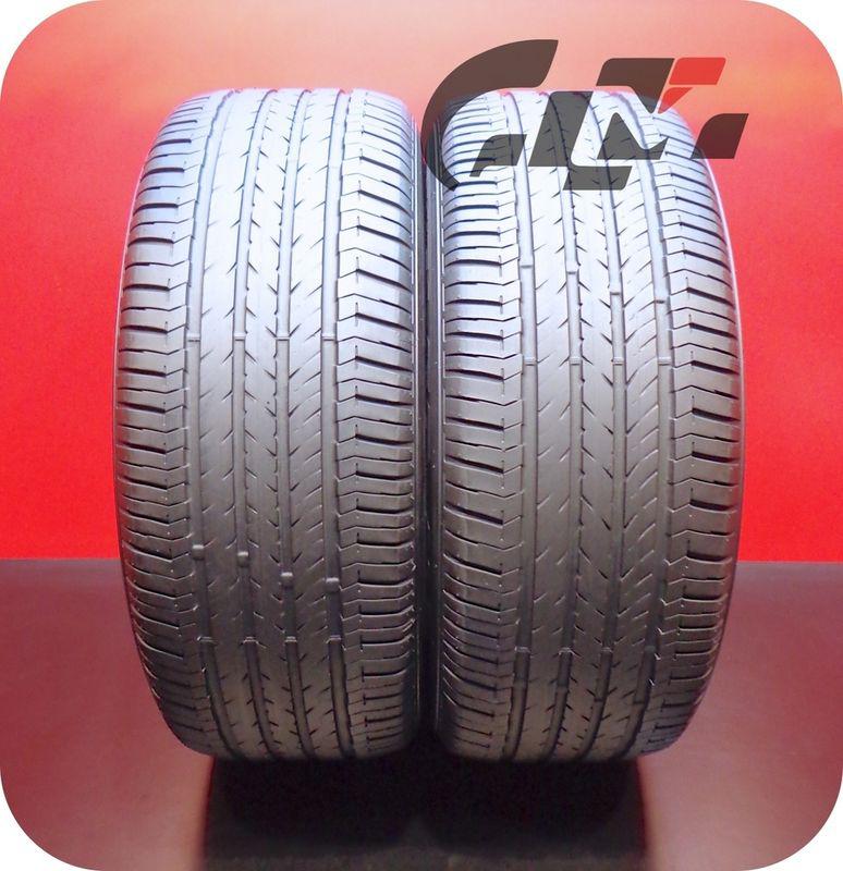 ★(2) great tires bridgestone 255/55/18 dueler h/l 400 109h runflat bmw #25172