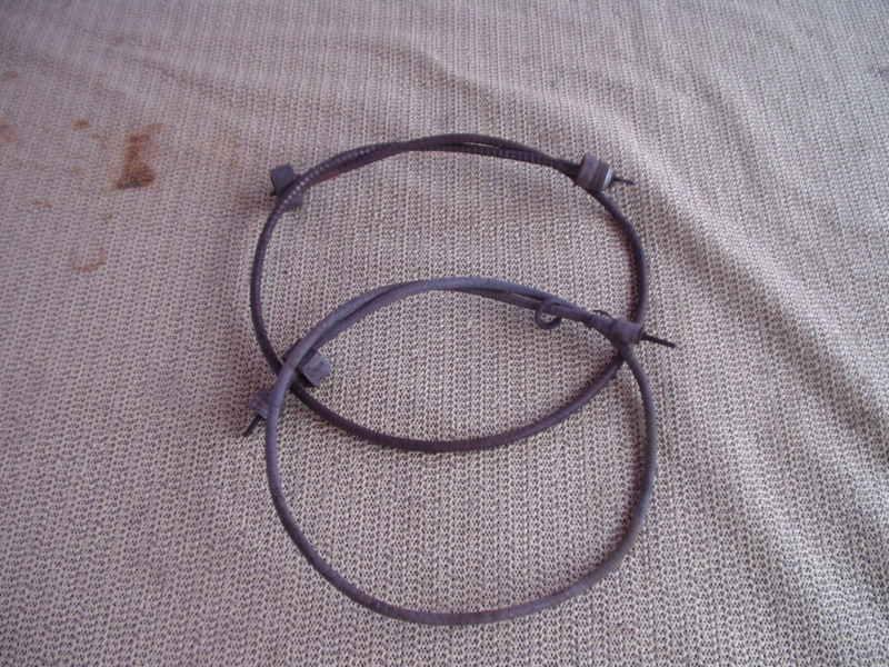 1930s-40s  harley davidson  speedo cables  . f head , side valve