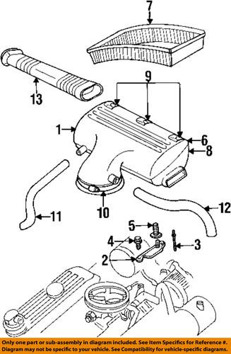 Mopar oem 5277576 air intake-latch