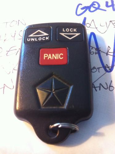 1996,1997,1998 dodge/ plymouth vans voyager keyless entry remote fob 