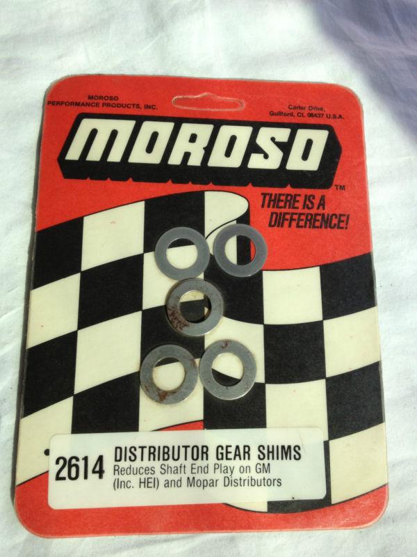 Nos new moroso distributor shim kit 2614