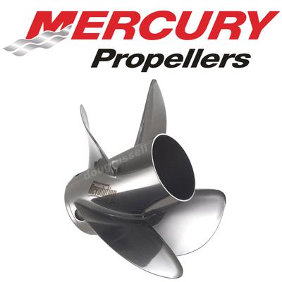 New 23 pitch ss mercury marine revolution 4 blade prop rev propeller 857031a46