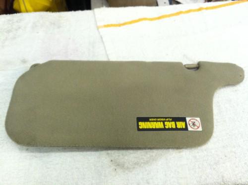 1997 1998 1999 2000 civic sun visor passenger tan