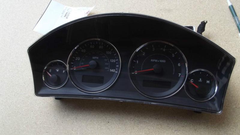 2008 jeep grand cheroke 3.7 instrument cluster speedometer control panel oem