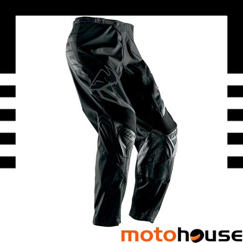 Thor mens phase blackout pants mx offroad dirt motocross black 