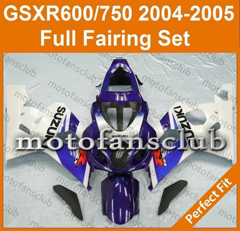 Fit suzuki gsxr 750 gsxr 750 04 05 gsx-r 2004 2005 fairing bodywork k4 #08 b