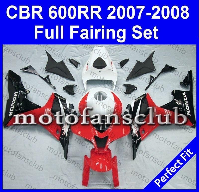 Fit honda cbr600rr 07 08 cbr 600 rr 2007 2008 fairing kit bodywork #08 b