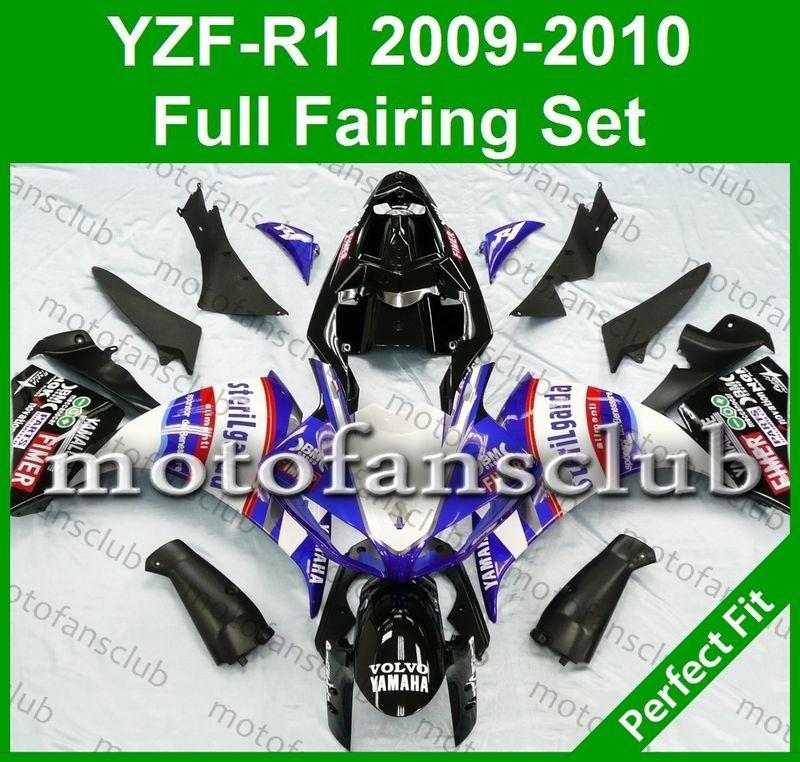 Fit yamaha yzf r1 09 10 yzfr1 2009 2010 1000 fairing bodywork plastics #06 b