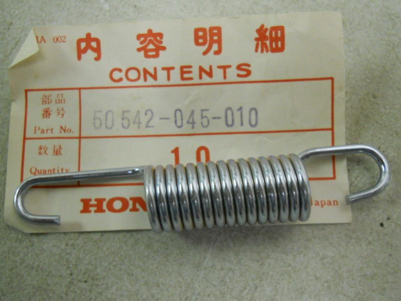 Honda nos qa50, z50, 1969-75, side stand spring, # 50542-045-010   d13